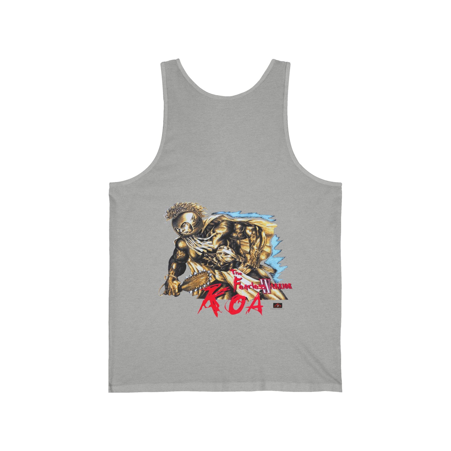 Hawaiian Strength The Fearless Warrior Koa Vintage Design 90s New Print Unisex Jersey Tank