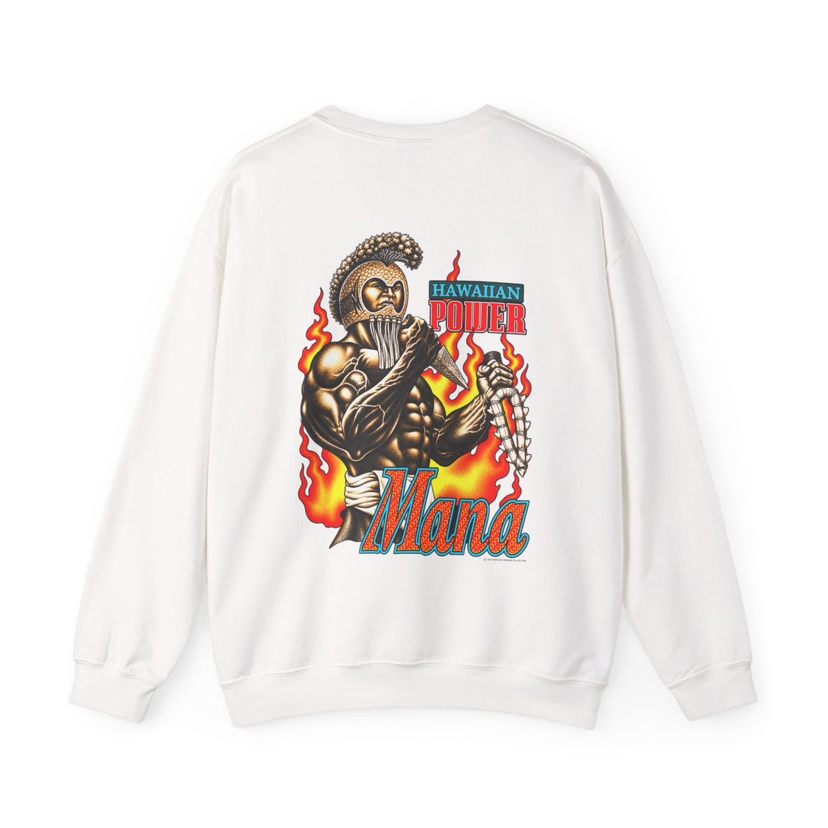 Hawaiian Strength Hawaiian Power Mana Unisex Heavy Blend™ Crewneck Sweatshirt