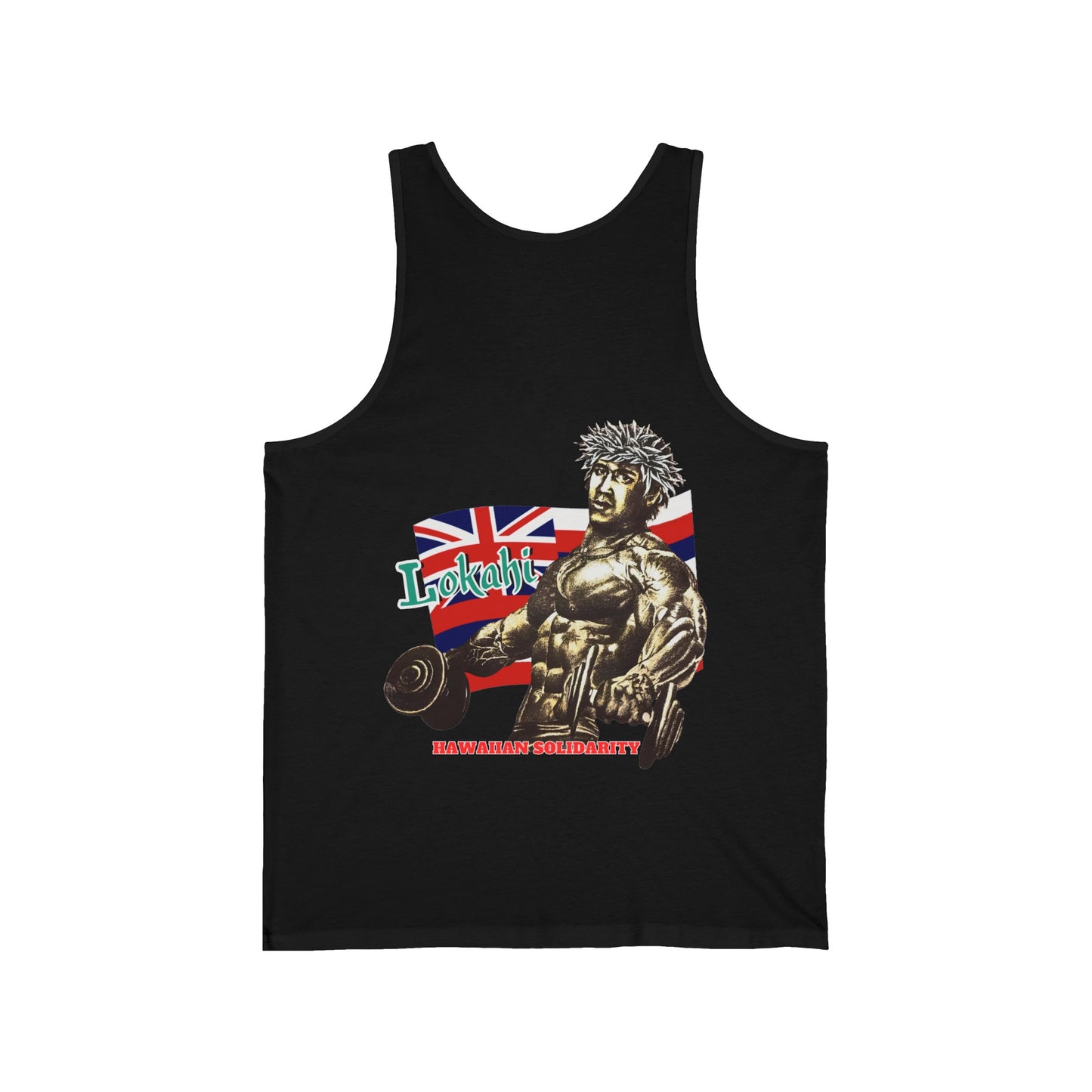 Hawaiian Strength Lokahi Hawaiian Solidarity Vintage Design 90s New Print Unisex Jersey Tank