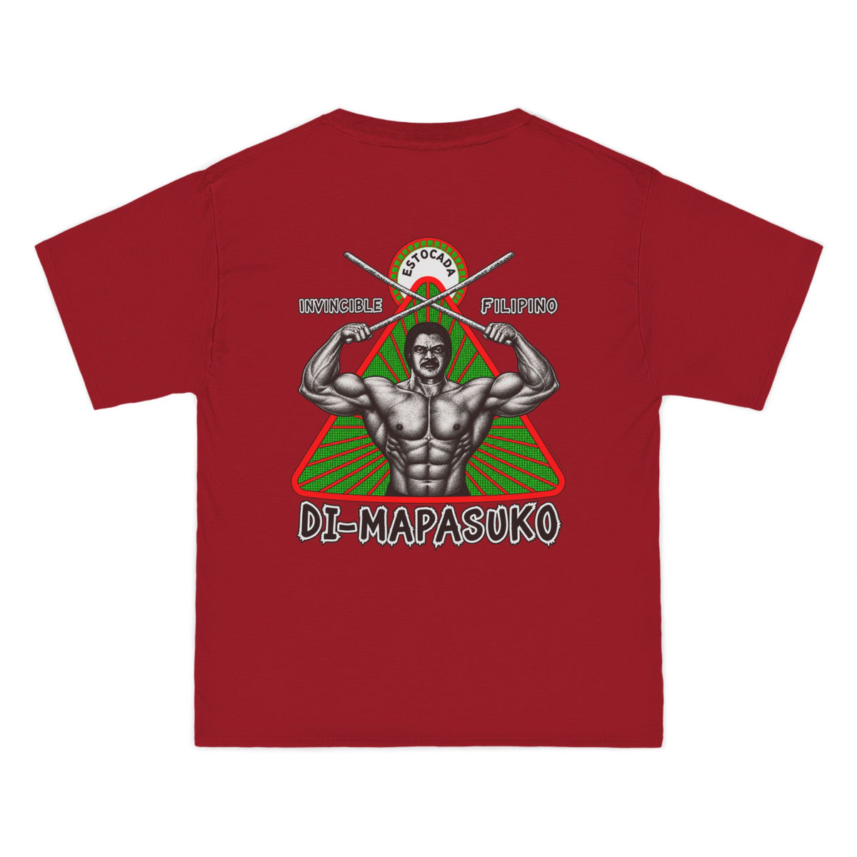 Filipino Strength Invincible Filipino Estocada Beefy-T®  Short-Sleeve T-Shirt