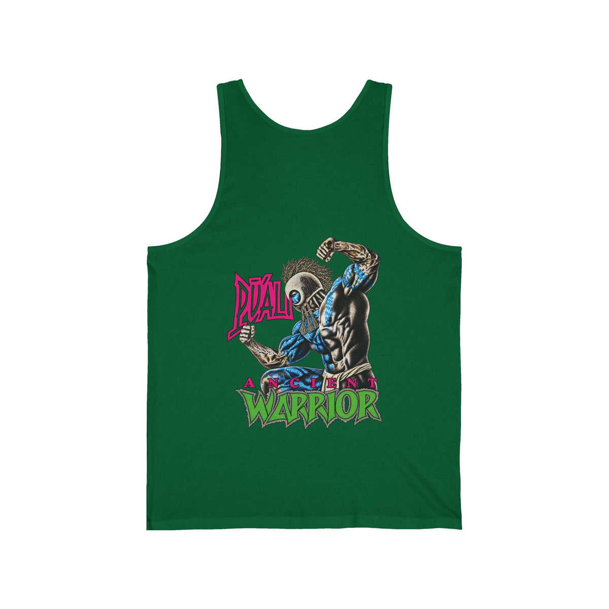 Hawaiian Strength Puali Ancient Warrior Unisex Jersey Tank