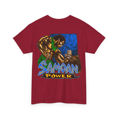 Samoan Strength Samoan Power Unisex Heavy Cotton Tee
