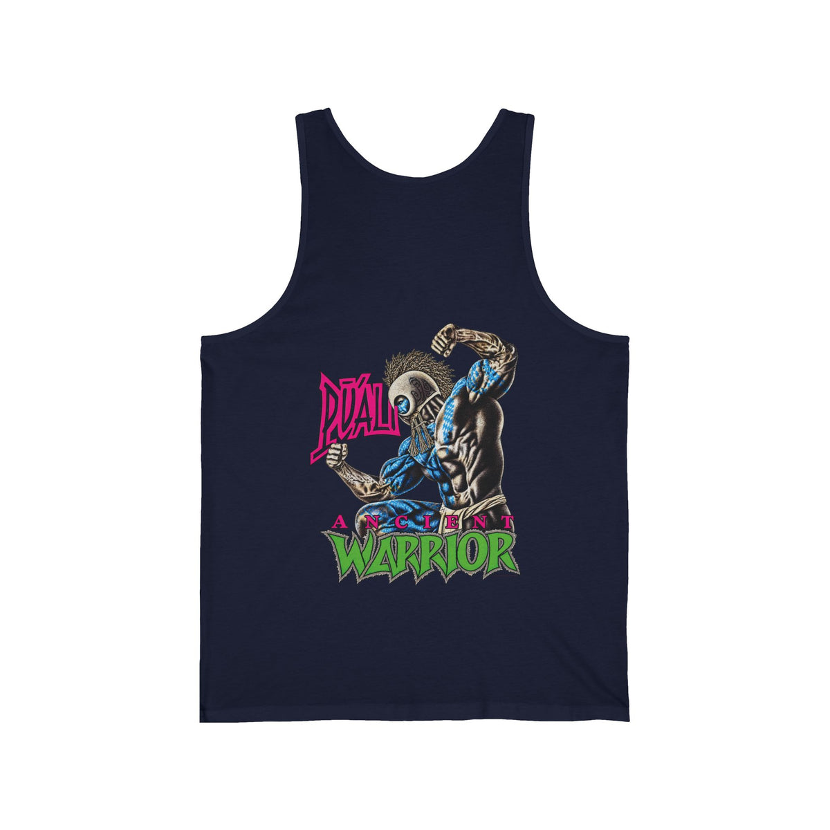 Hawaiian Strength Puali Ancient Warrior Unisex Jersey Tank