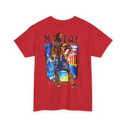 Samoan Strength Samoan Chief Matai Voice of Authority Vintage Design 90s New Print T-shirt Unisex Heavy Cotton Tee