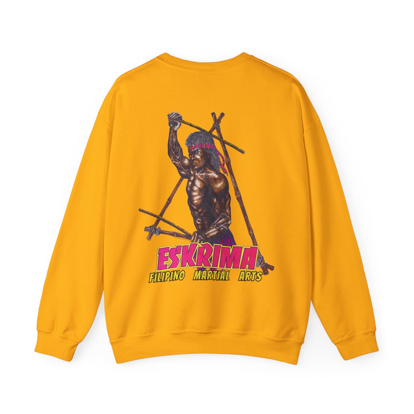 Filipino Strength Eskrima Filipino Martial Arts Unisex Heavy Blend™ Crewneck Sweatshirt