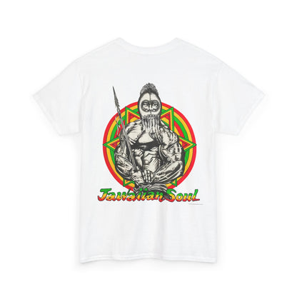 Jawaiian Strength Jawaiian Soul Vintage Design 90s New Print Unisex Heavy Cotton Tee