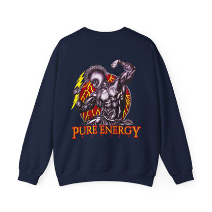 Hawaiian Strength Pure Energy Hawaii Vintage Design 90s New Print Unisex Heavy Blend™ Crewneck Sweatshirt