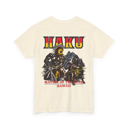 Hawaiian Strength Haku Master of the Land Hawaii Vintage Design 90s New Print Unisex Heavy Cotton Tee
