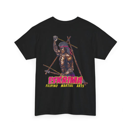 Filipino Strength Eskrima Filipino Martial Arts Unisex Heavy Cotton Tee