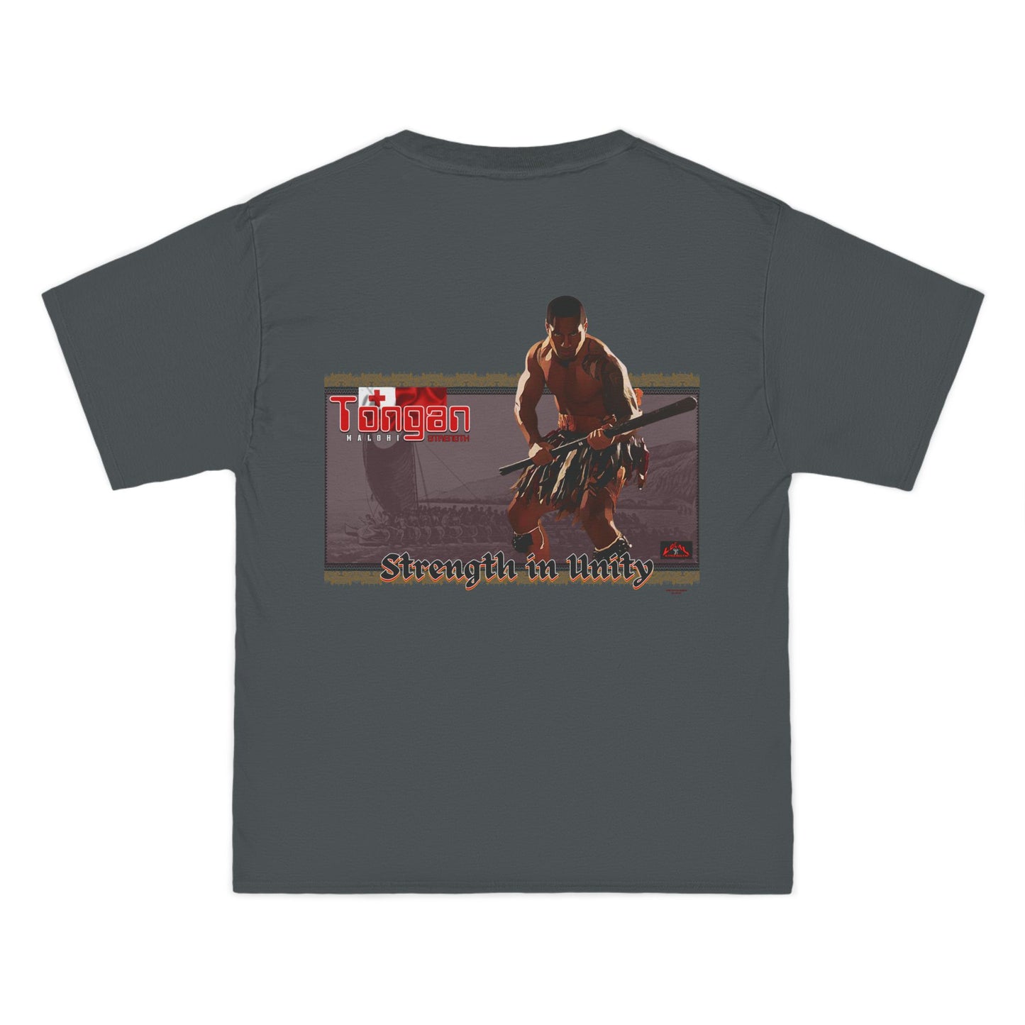 Local Strength Tongan Strength Malohi Stregnth in Unity Beefy-T®  Short-Sleeve T-Shirt