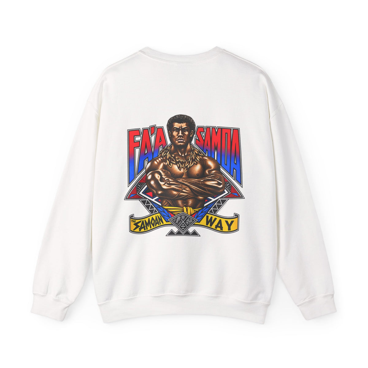 Samoan Strength Fa'a Samoa The Samoan Way Unisex Heavy Blend™ Crewneck Sweatshirt