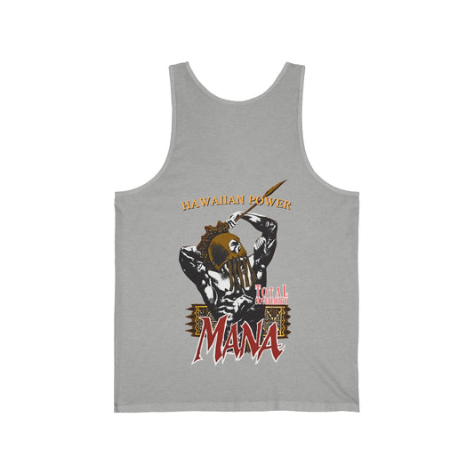 Hawaiian Strength Hawaiian Power Mana Total Sovereignty Vintage Design 90s New Print Unisex Jersey Tank
