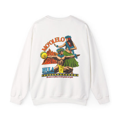 Hawaiian Strength Mo'olelo Hula Traditions Unisex Heavy Blend™ Crewneck Sweatshirt