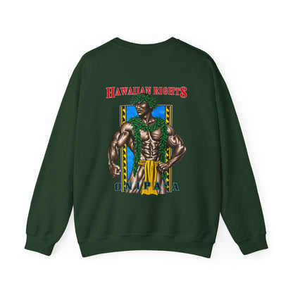Hawaiian Strength Onipa’a Hawaiian Rights Unisex Heavy Blend™ Crewneck Sweatshirt