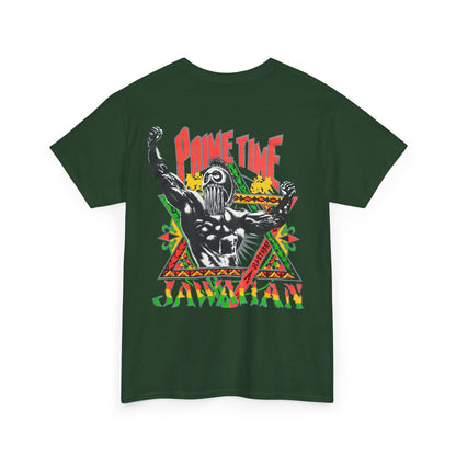 Jawaiian Strength Prime Time Jawaiian Vintage Design 90s New Print Unisex Heavy Cotton Tee