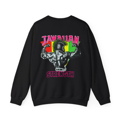 Jawaiian Strength Jawaiian Strenght Shirt Vintage Design 90s New Print Unisex Heavy Blend™ Crewneck Sweatshirt