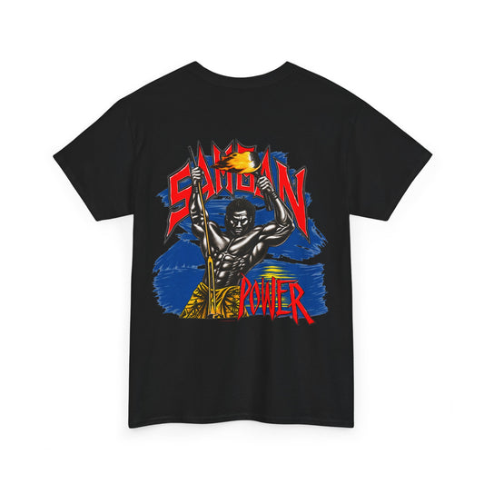 Samoan Strength Samoan Power Unisex Heavy Cotton Tee