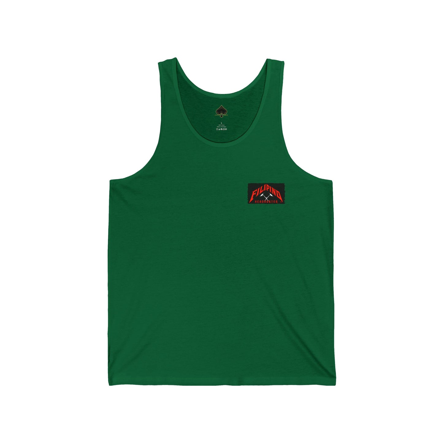 Filipino Strength Filipino HeadHunter Unisex Jersey Tank