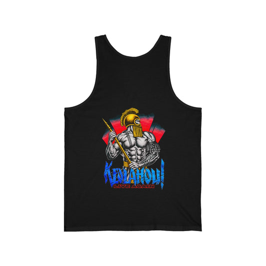 Hawaiian Strength Keolahou Live Again Unisex Jersey Tank