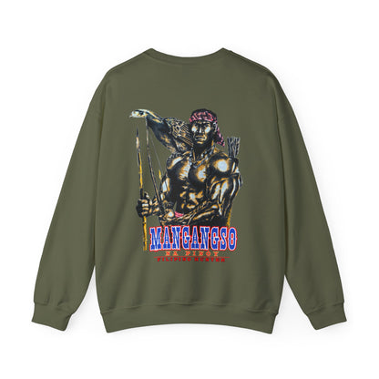 Filipino Strength Mangangso Na Pinoy Filipino Hunter Vintage Design 90s New Print Unisex Heavy Blend™ Crewneck Sweatshirt