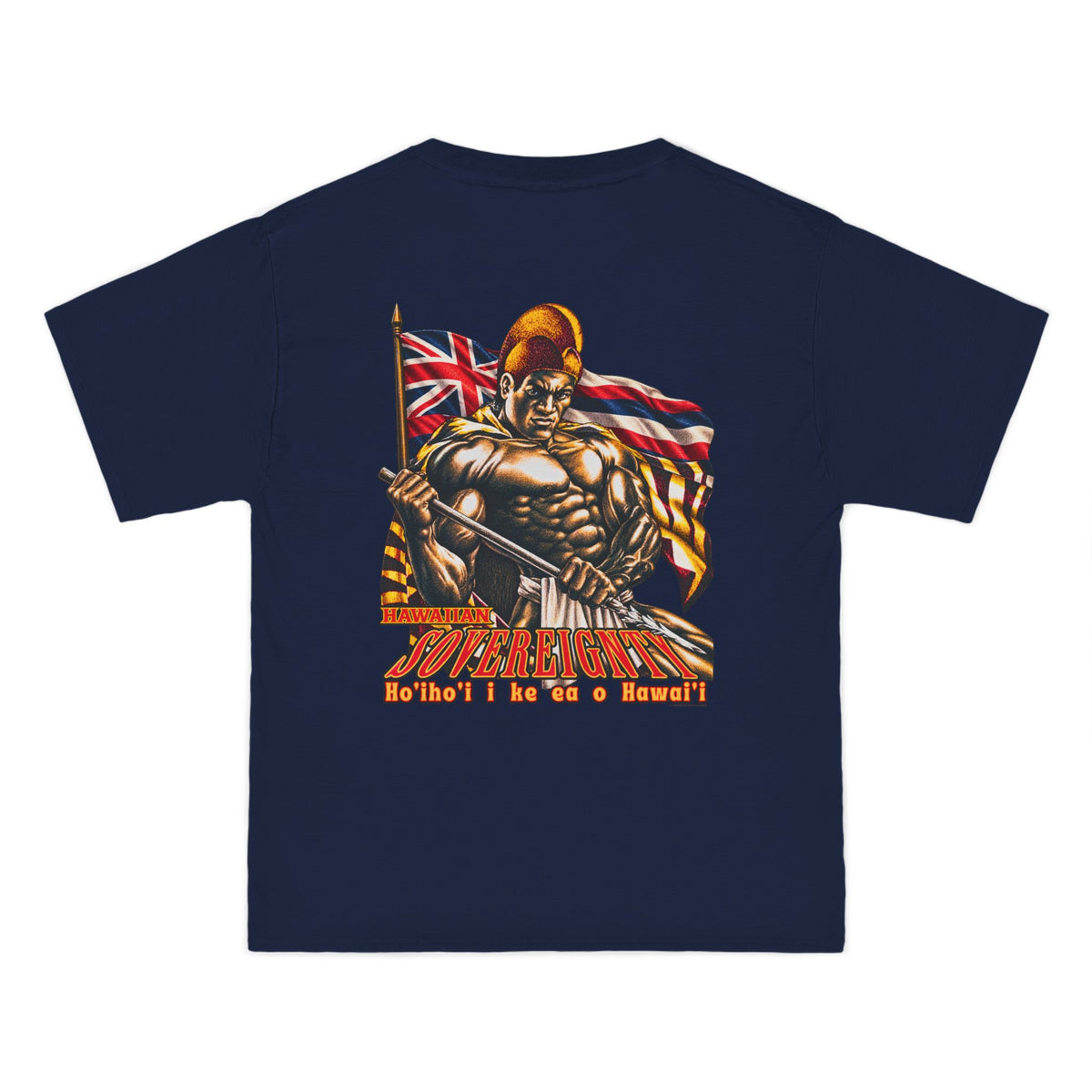 Hawaiian Strength Hawaiian Sovereignty Beefy-T®  Short-Sleeve T-Shirt