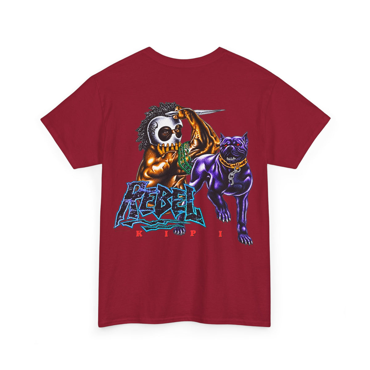 Hawaiian Strength Rebel Kipi T-shirt Unisex Heavy Cotton Tee