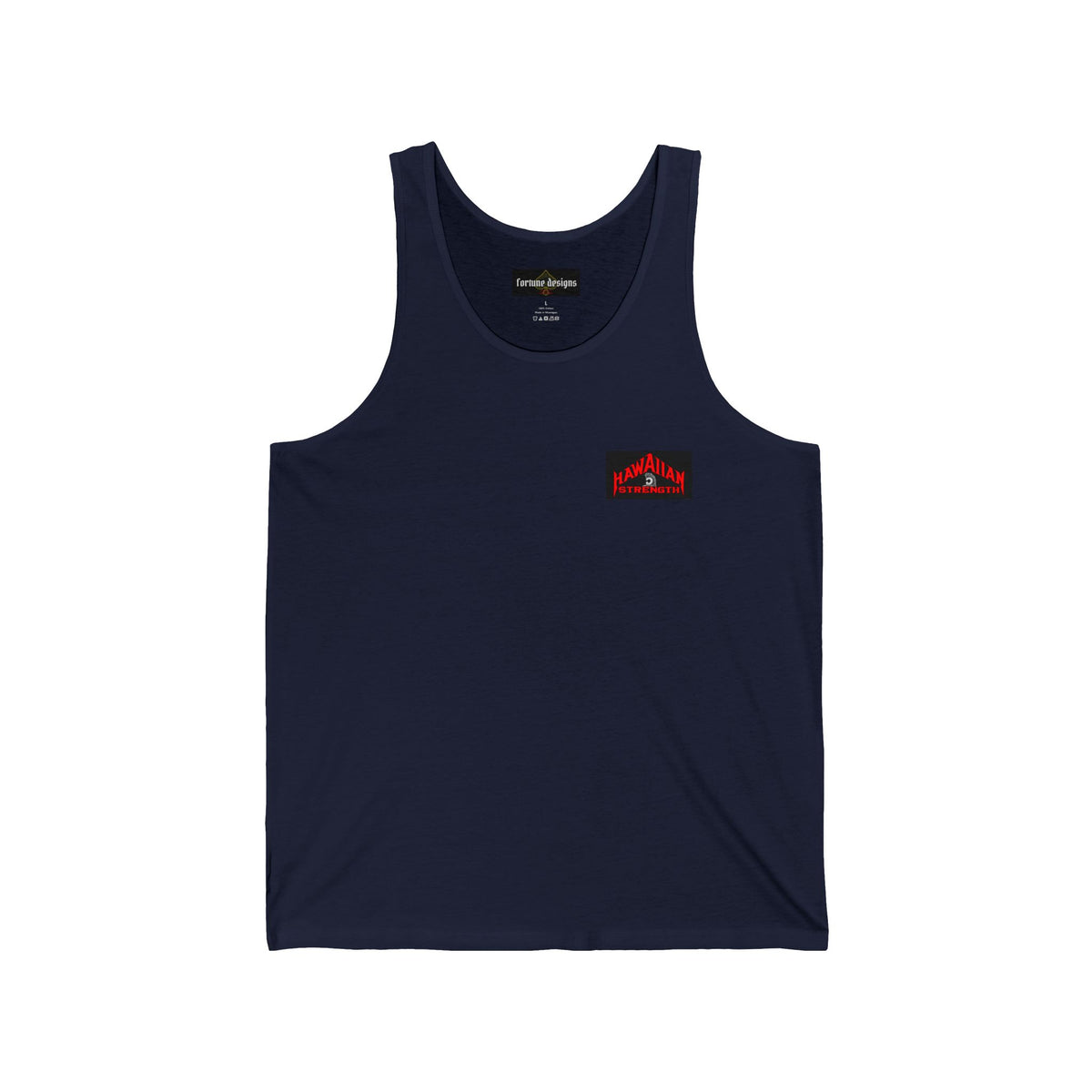 Hawaiian Strength Ikaika Strength Power and Determination Unisex Jersey Tank