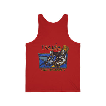 Hawaiian Strength Ikaika Hawaiian Strength Vintage Design 90s New Print Unisex Jersey Tank
