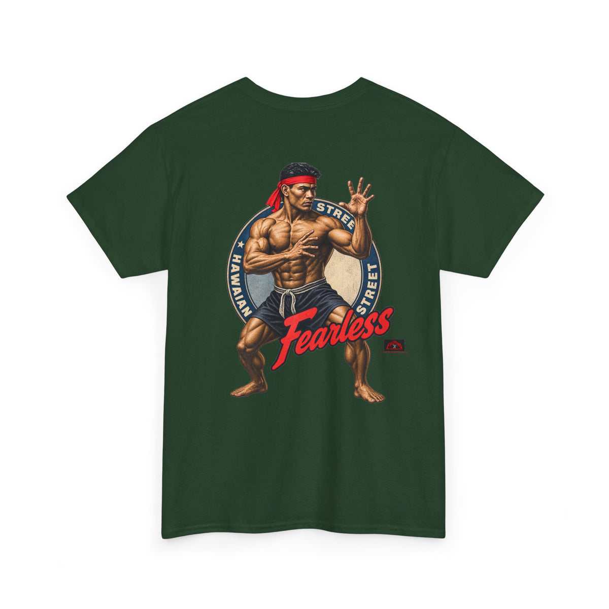 FIlipino Strength Fearless Hawaiian Street Unisex Heavy Cotton Tee