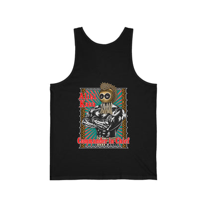 Hawaiian Strength Alihi Kaua Commander in Chief Unisex Jersey Tank