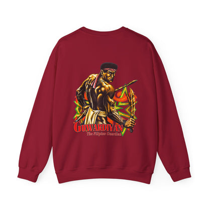Filipino Strength The Filipino Guardian Guwardiyan Unisex Heavy Blend™ Crewneck Sweatshirt