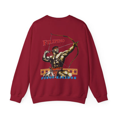 Filipino Strength Pinoy Kasador Filipino Strength Vintage Design 90s New Print Unisex Heavy Blend™ Crewneck Sweatshirt