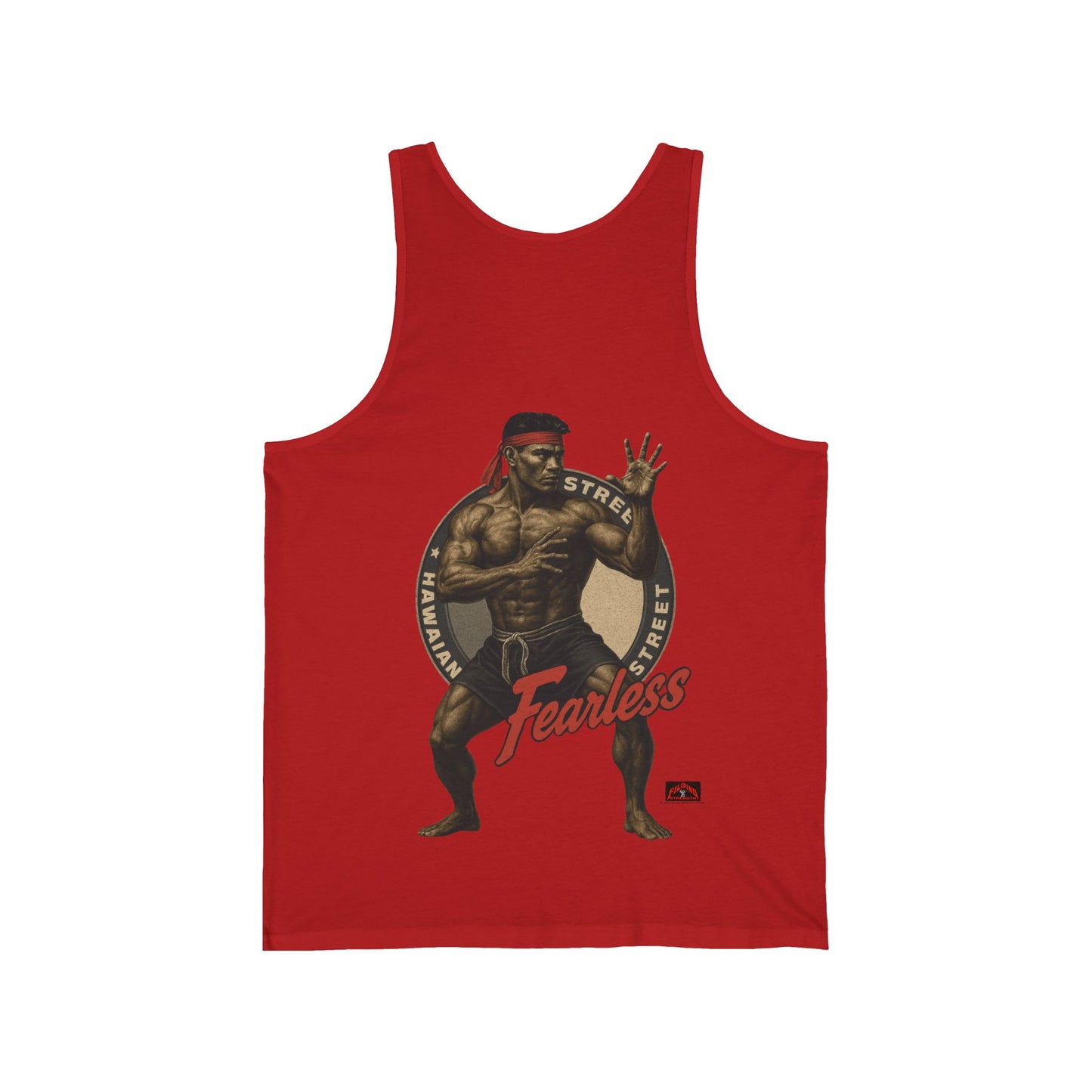 FIlipino Strength Fearless Hawaiian Street Vintage 90s Design New Print Unisex Jersey Tank