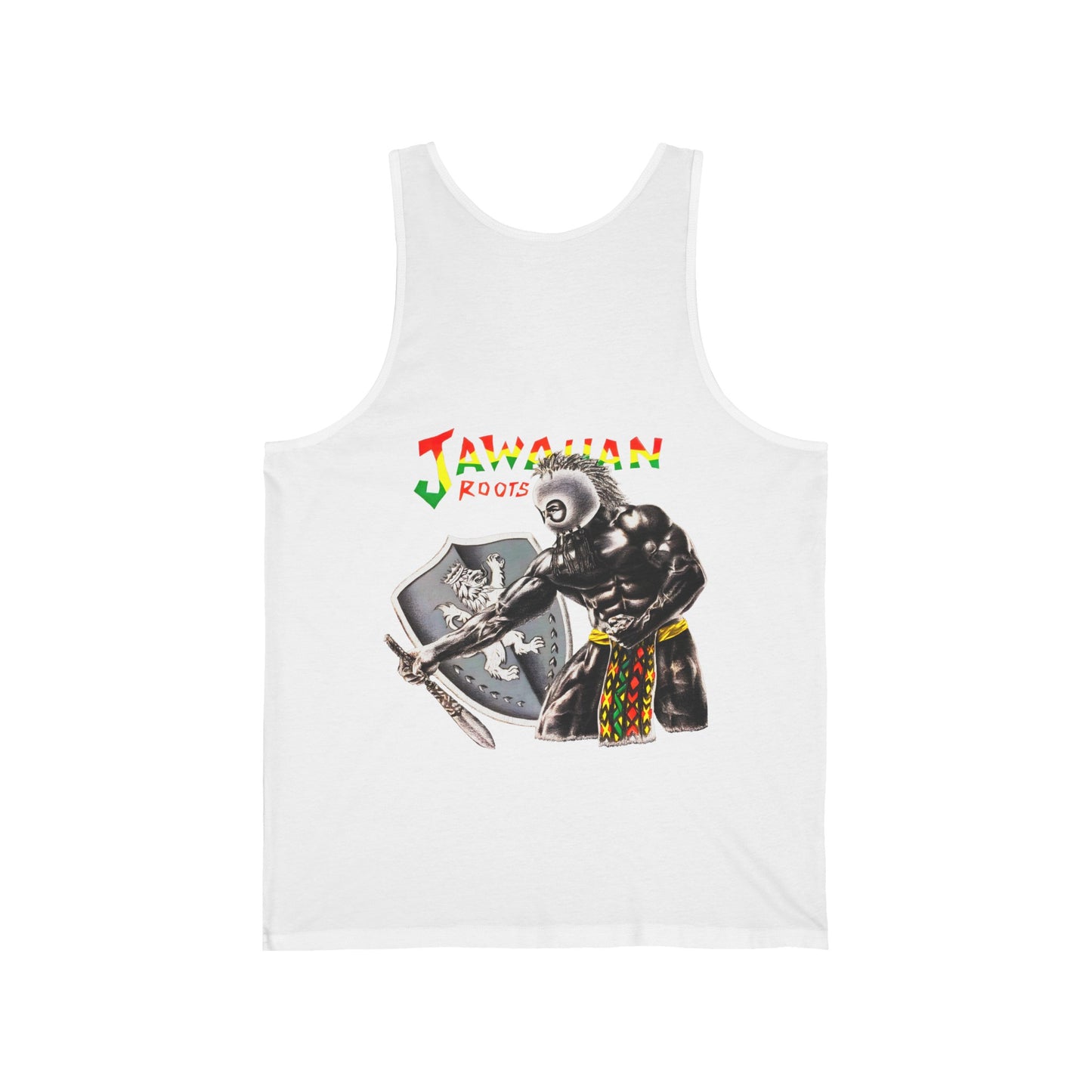 Jawaiian Strenght Jawaiian Roots Vintage Design 90s New Print Unisex Jersey Tank