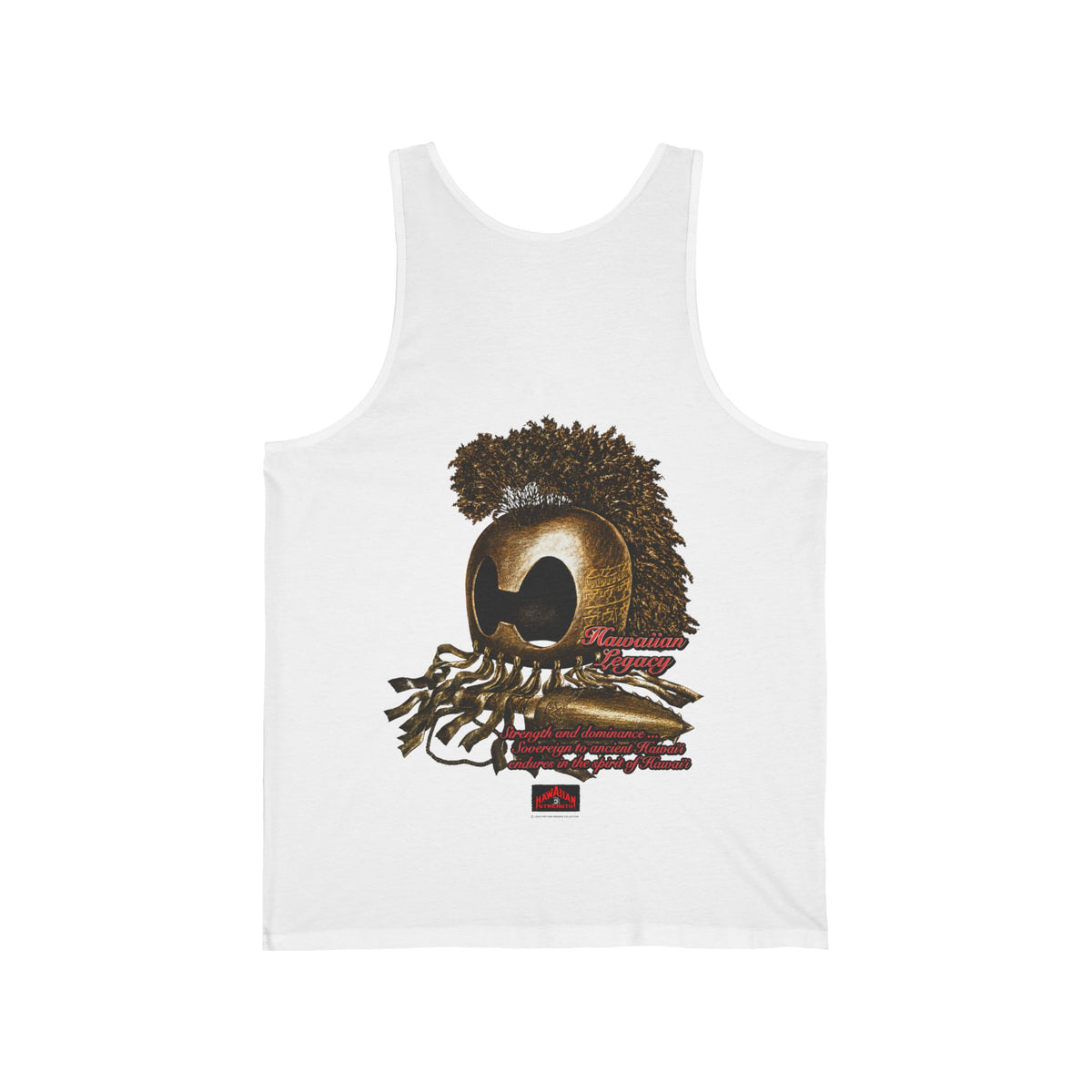Hawaiian Strength Hawaiian Legacy Strength and Dominance Unisex Jersey Tank