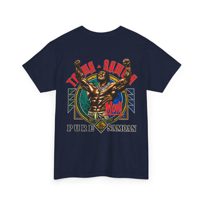 Samoan Strength Pure Samoan Tama Samoa Unisex Heavy Cotton Tee