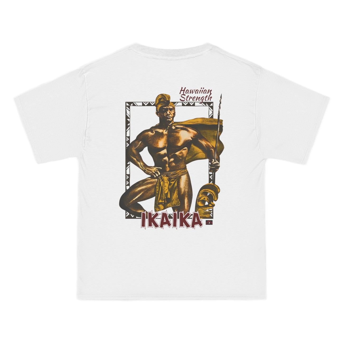 Hawaiian Strength Ikaika Hawaiian Strength Vintage Design 90s New Print Beefy-T®  Short-Sleeve T-Shirt