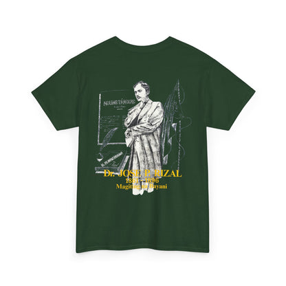 Filipino Strength Dr Jose Rizal Magiting na Bayani Vintage Design 90s New Print Unisex Heavy Cotton Tee