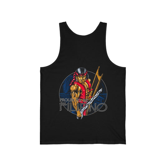 Filipino Strength Proud To Be Filipino Unisex Jersey Tank