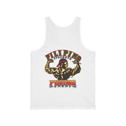 Filipino Strength Purong Lakas Unisex Jersey Tank