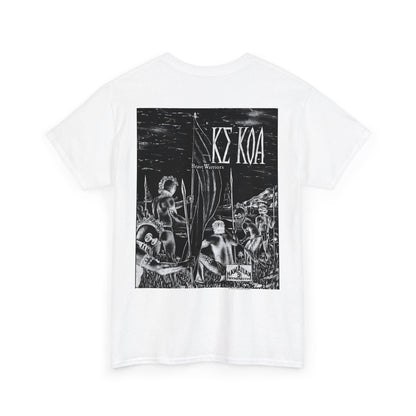 Hawaiian Strength Brave Warriors Ke Koa Vintage Design 90s New Print T-shirt Unisex Heavy Cotton Tee