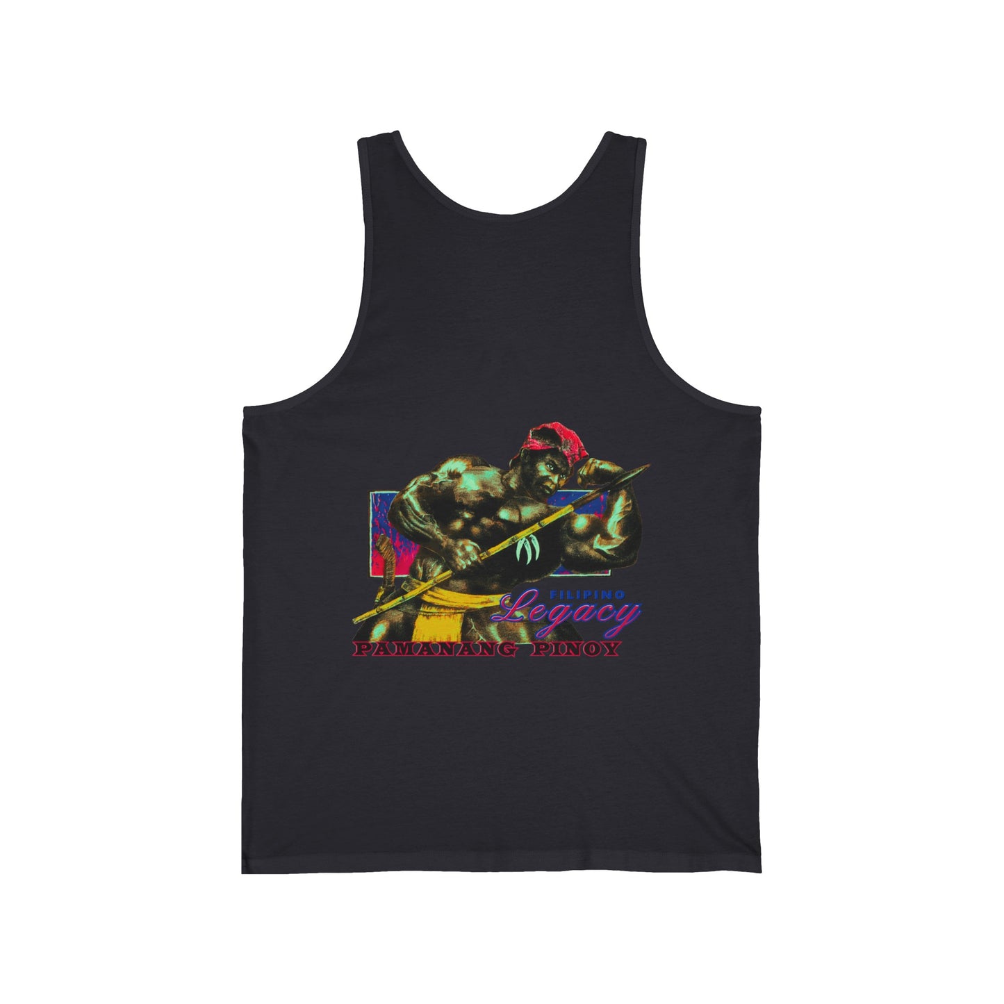 Filipino Strength Filipino Legacy Pamanang Pinoy Vintage Design 90s New Print Unisex Jersey Tank