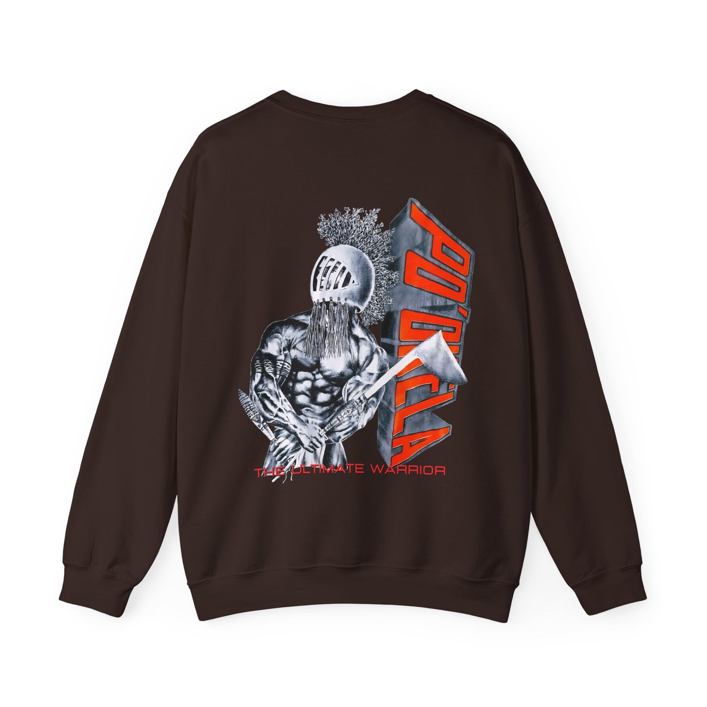 Hawaiian Strength Po'okela The Ultimate Warrior Vintage Design 90s New Print Unisex Heavy Blend™ Crewneck Sweatshirt