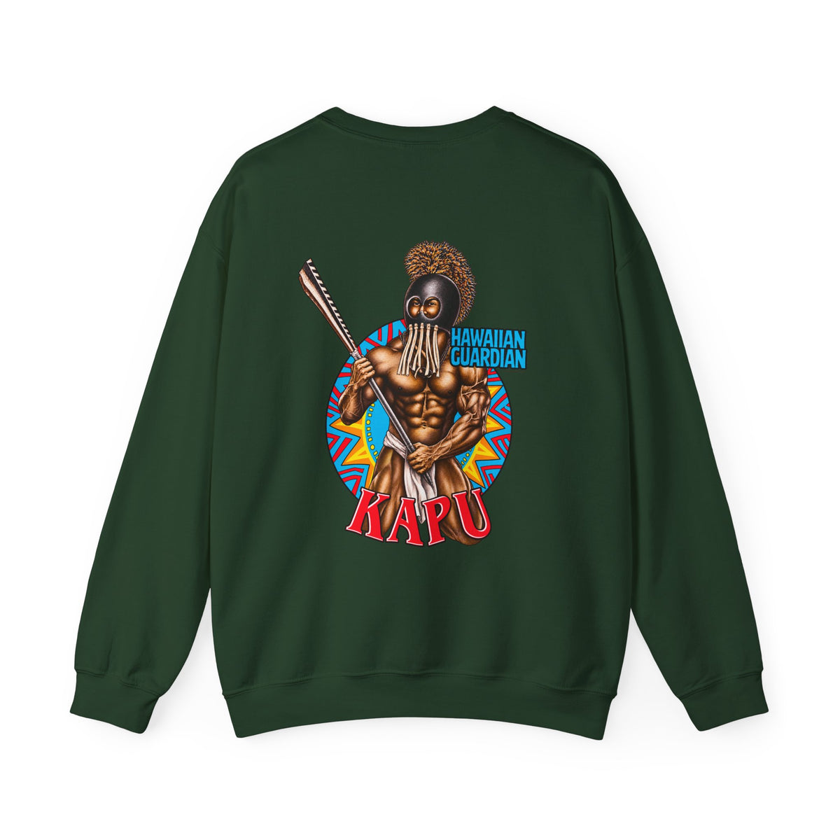 Hawaiian Strength Kapu Hawaiian Guardian Unisex Heavy Blend™ Crewneck Sweatshirt
