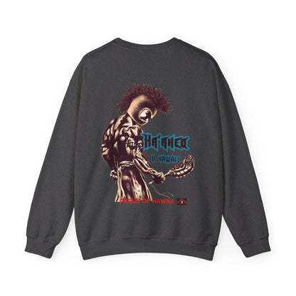 Hawaiian Strength Proud of Hawaii Ha'aheo o Hawai'i Vintage Design 90s New Print Unisex Heavy Blend™ Crewneck Sweatshirt