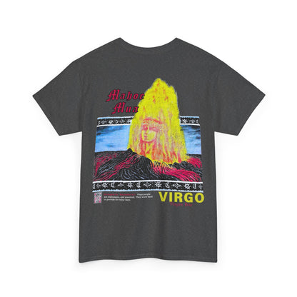 Hawaiian Strength Virgo Mahoe Mua Virgin Pele Vintage Design 90s New Print Unisex Heavy Cotton Tee