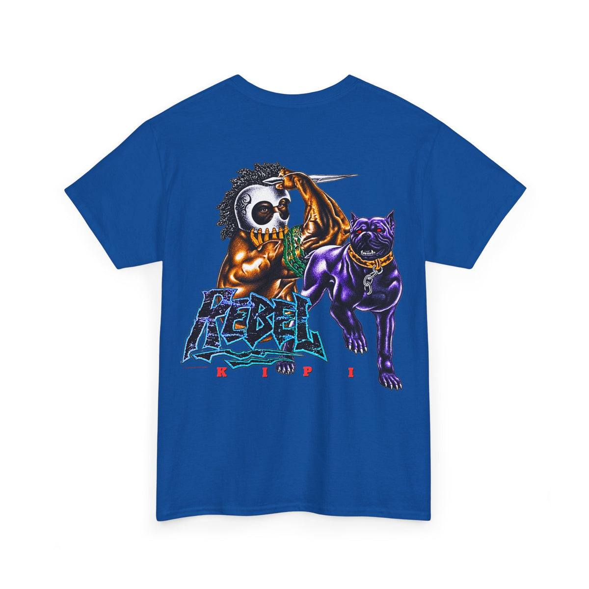 Hawaiian Strength Rebel Kipi T-shirt Unisex Heavy Cotton Tee