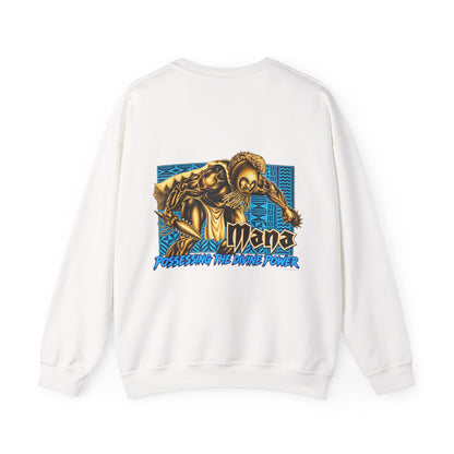 Hawaiian Strength Mana Possessing the Divine Power Unisex Heavy Blend™ Crewneck Sweatshirt
