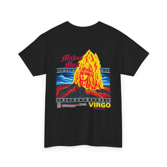 Hawaiian Strength Mahoe Mua Virgo Virgin Pele Unisex Heavy Cotton Tee