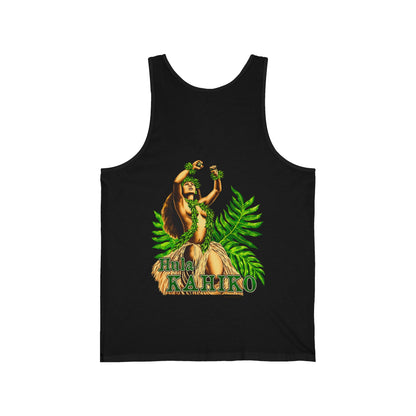 Hawaiian Strength Hula Kahiko Unisex Jersey Tank
